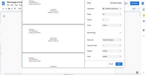 How to Print Envelopes from Google Sheets: A Journey Through Digital and Physical Realms